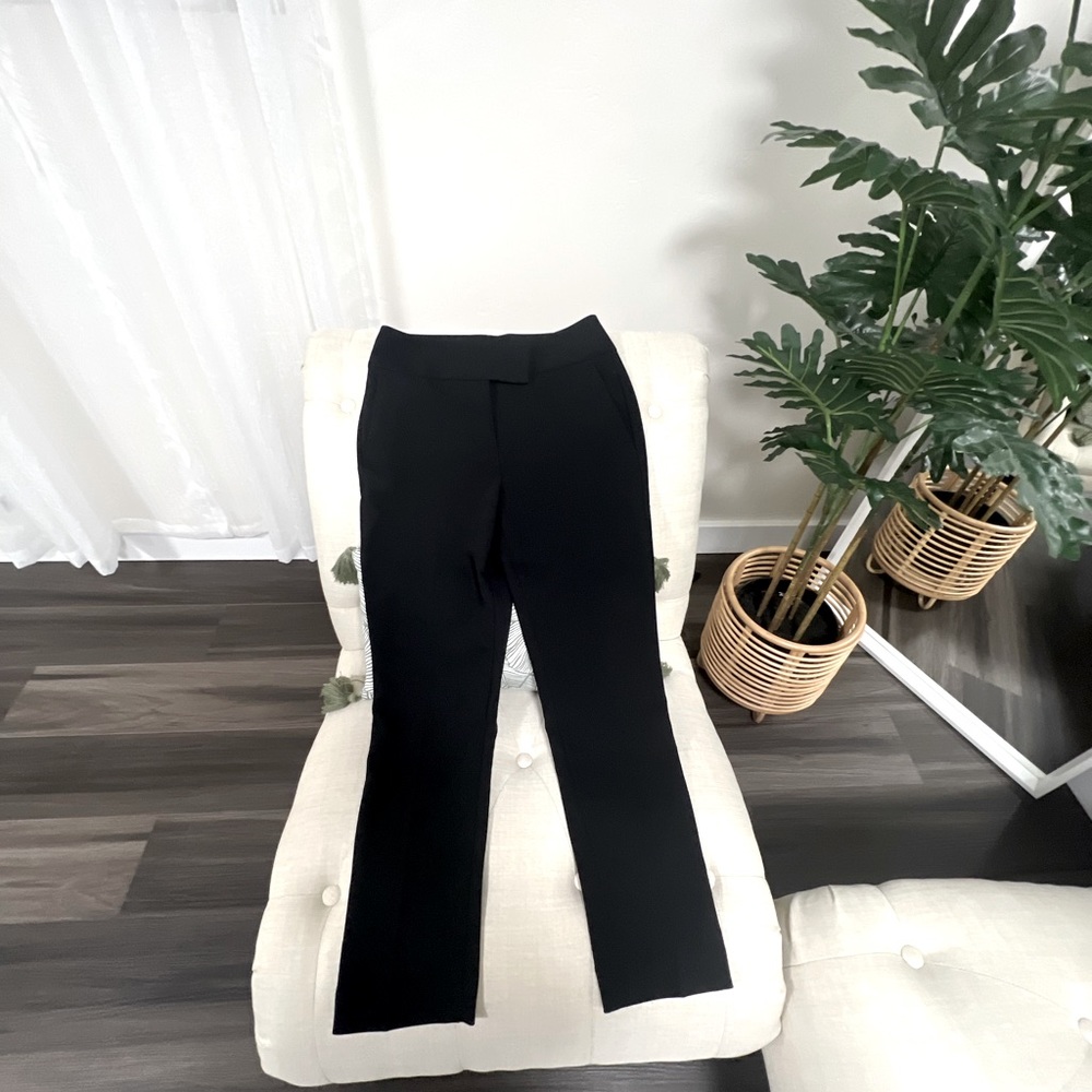 brand new CeCe black boot leg ponte pants